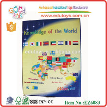 Wooden Toy - Map of The World